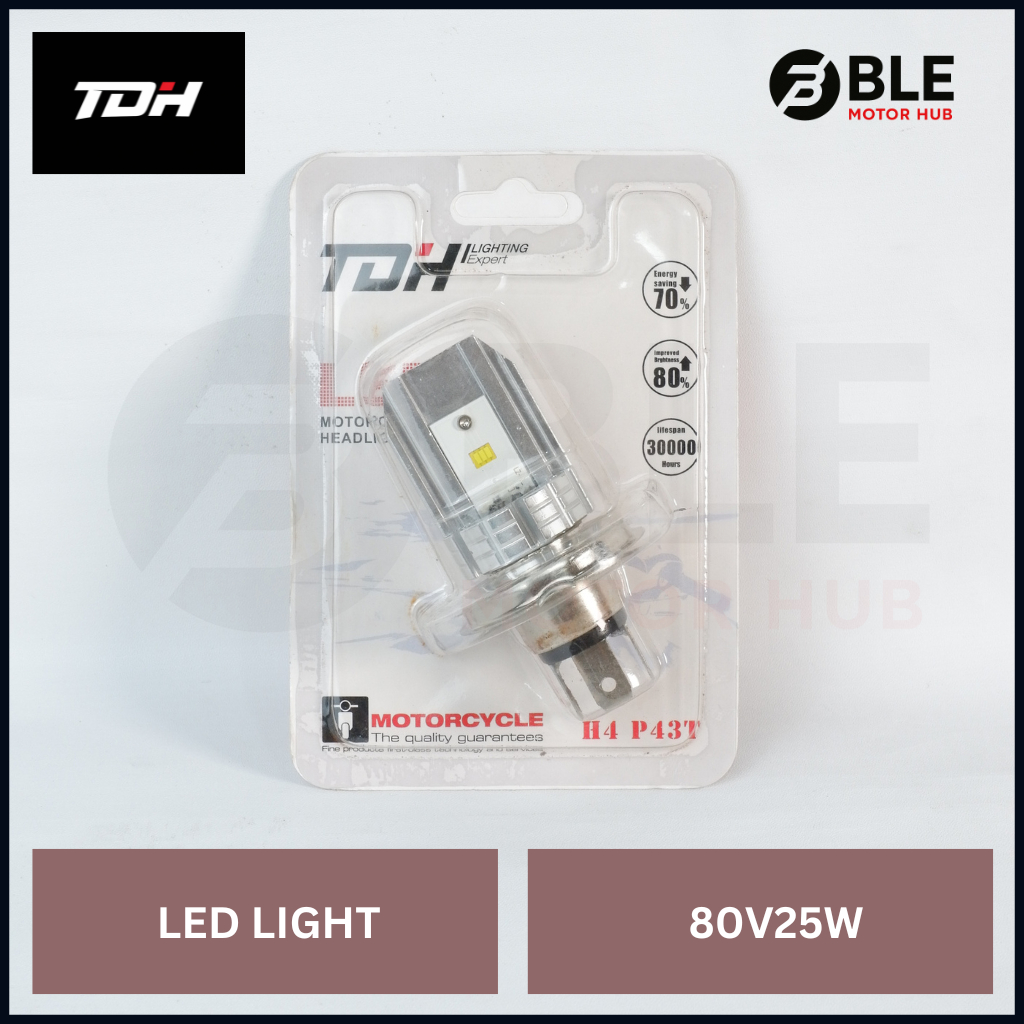 TDH Lampu H4 80 Volt 25 Watt | BLE Motor Hub
