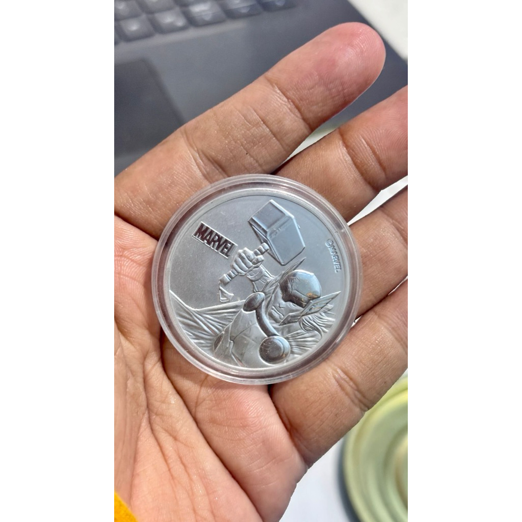 Koin Perak THOR NIUE 1oz 999