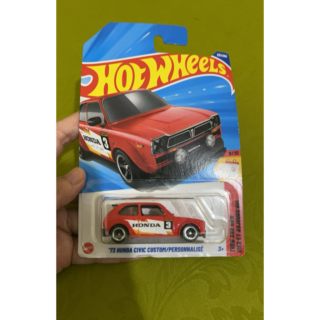 HOT WHEELS 73 HONDA CIVIC CUSTOM