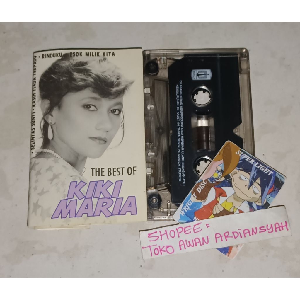 kaset pita kiki maria kaset pita the best of kiki maria