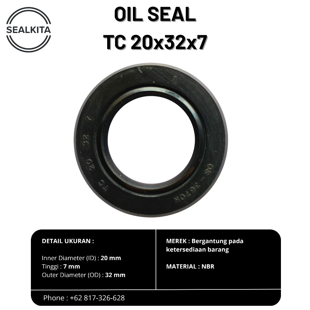Oil Seal TC 20x32x7 20*32*7 NBR