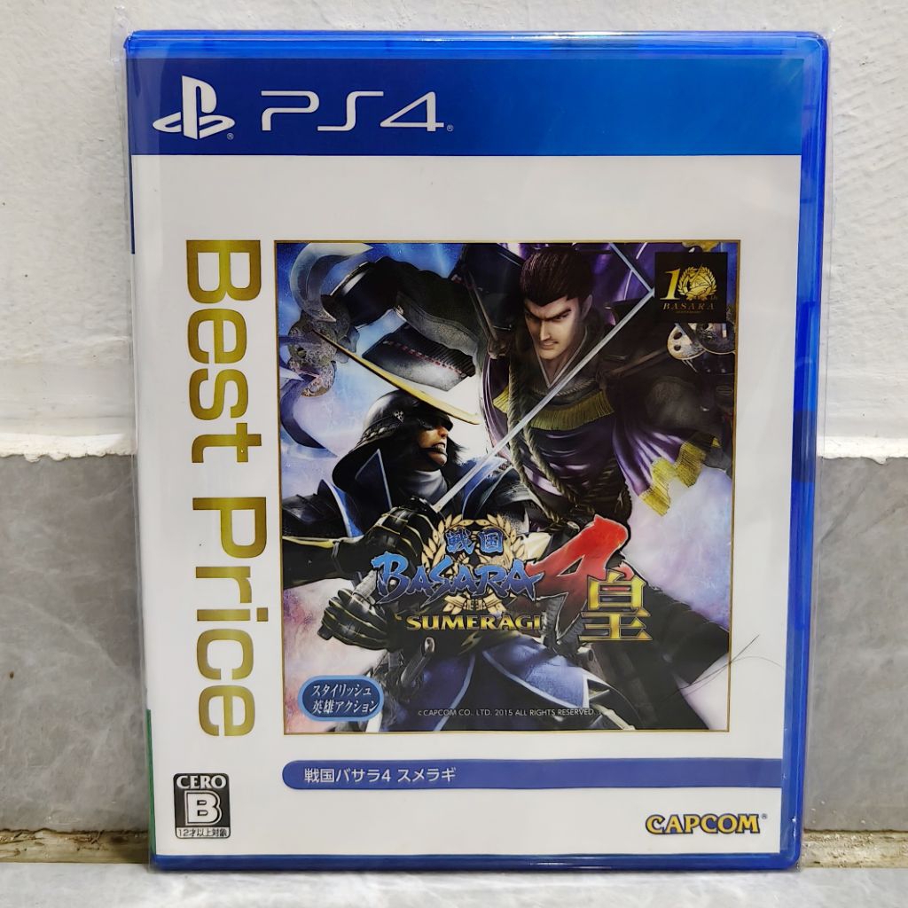 BD Kaset PS4 PS5 Basara 4 Sumeragi Game CD PS Playstation 4 5 Original Bekas Second Mulus