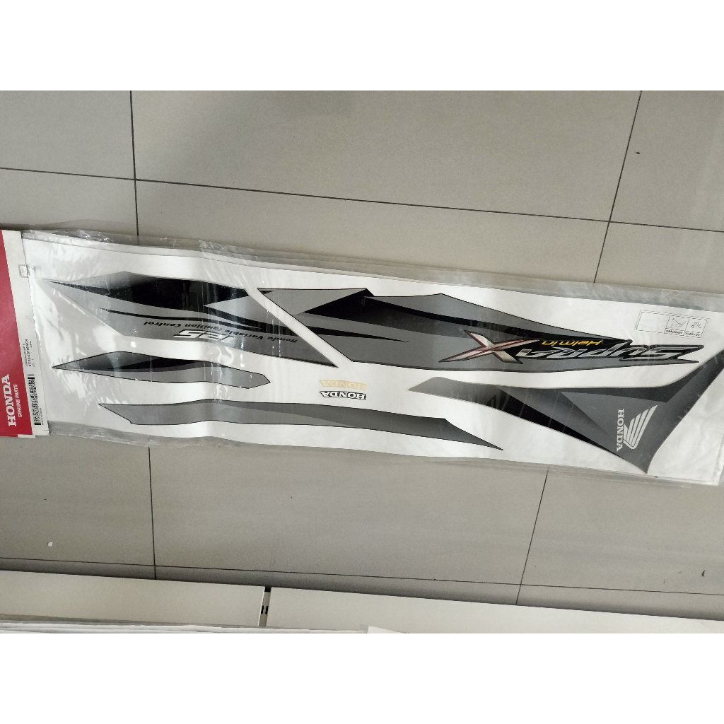 STRIPING KANAN SUPRA X 871-X0-KYZ-900ZCR ORIGINAL