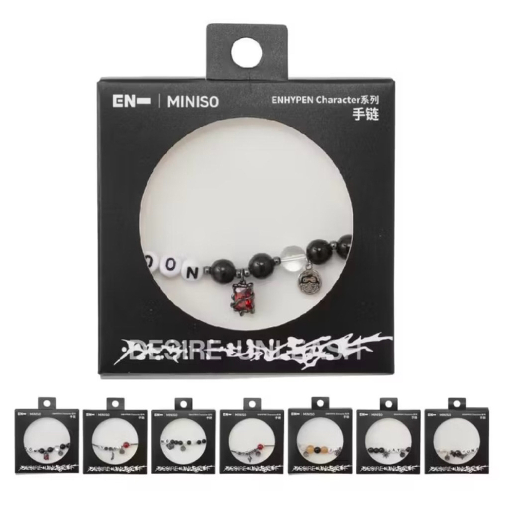 [ HARGA BERSIH ] BRACELET GELANG KALUNG ENHYPEN MINISO OFFICIAL