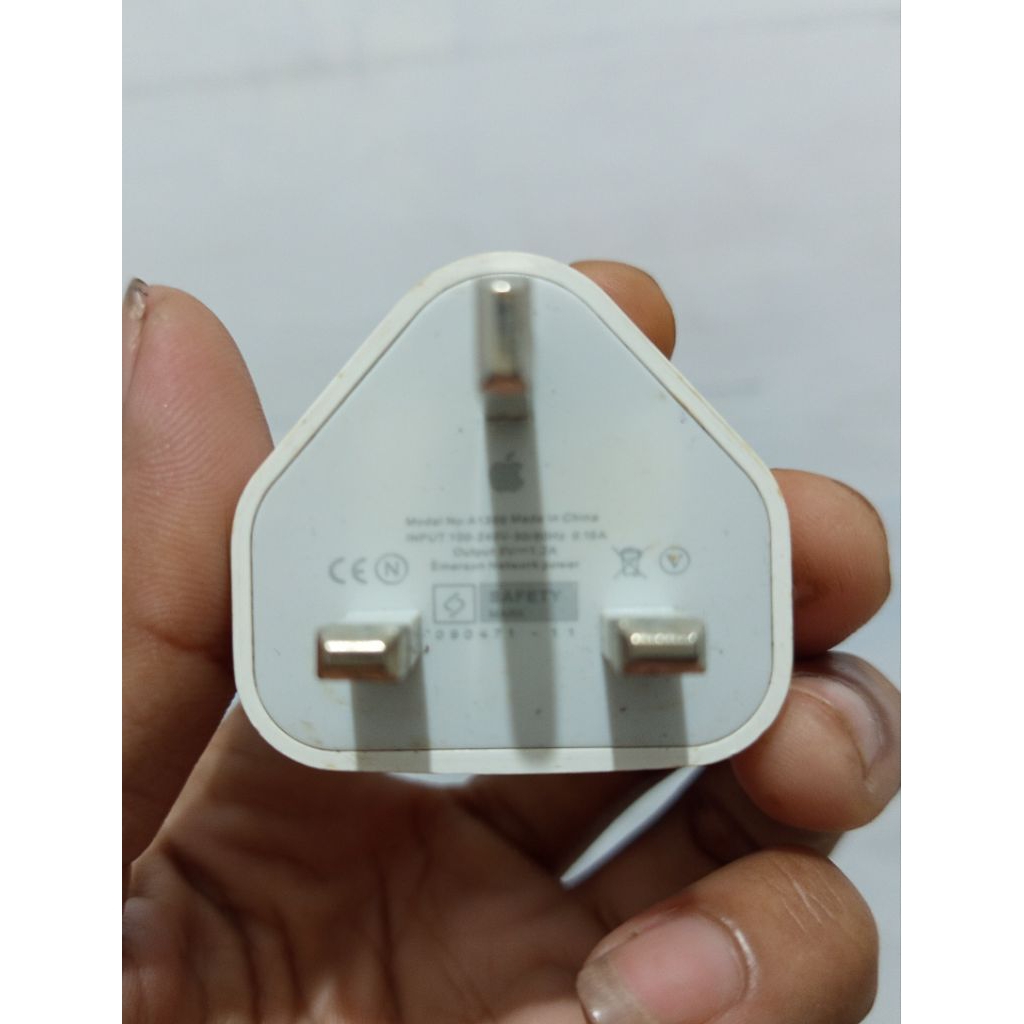 Charger Iphone Kaki 3 Second Original 100% Cabutan HP