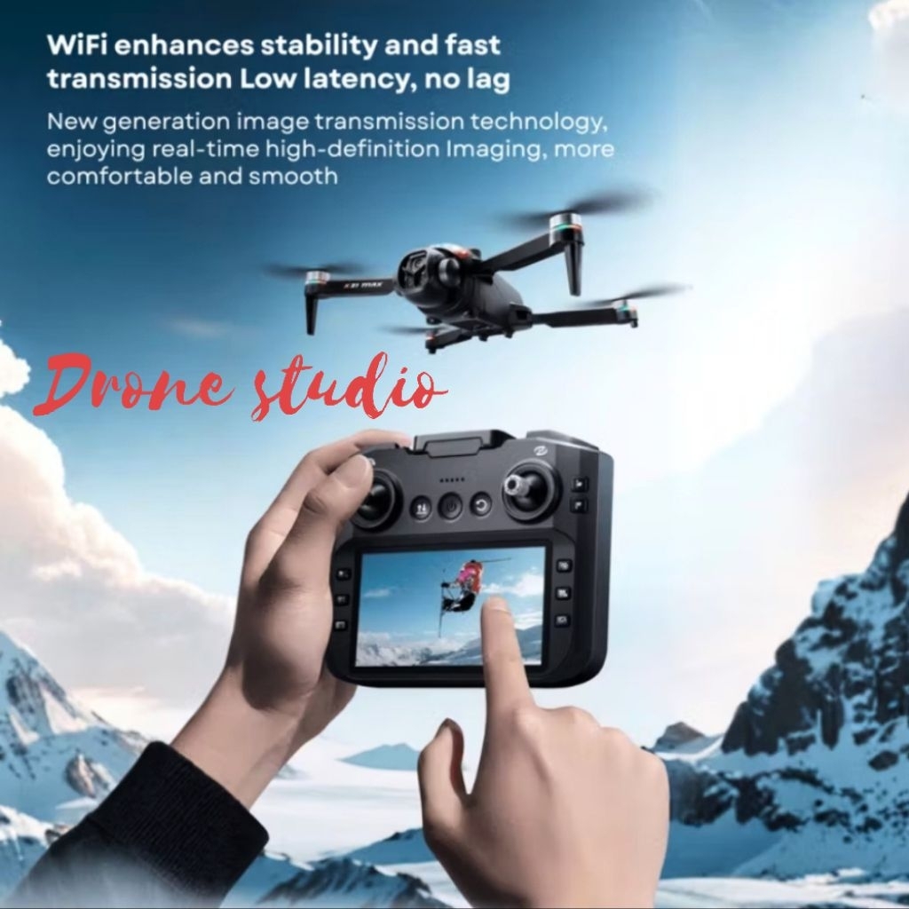 DRONE TXPRO MAX RESOLUSI 8K DUAL KAMERA BRUSHLESS MOTOR  WIFI SMART OFTRACK