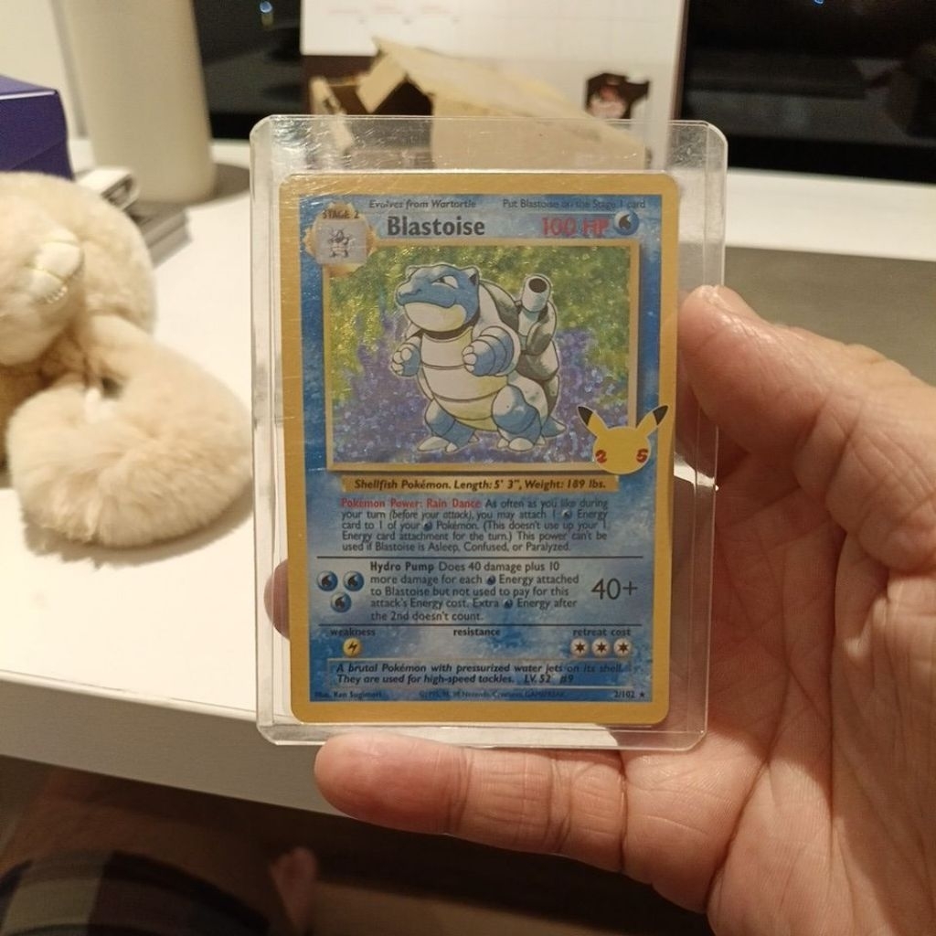 Blastoise 25th Pokemon Anniversary