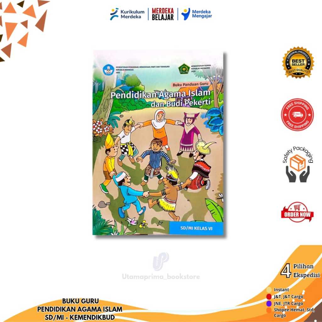 BUKU GURU PAI KELAS 6 KURIKULUM PENGGERAKMERDEKA SD/MI