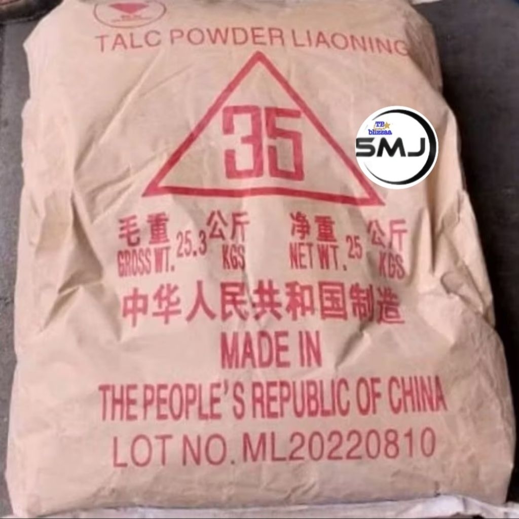 Talc Duco 25kg Talc Duco 1 Sak Talek Duko Powder Bubuk Talak Liaoning 25kg Talek Liaoning Sak 25kg