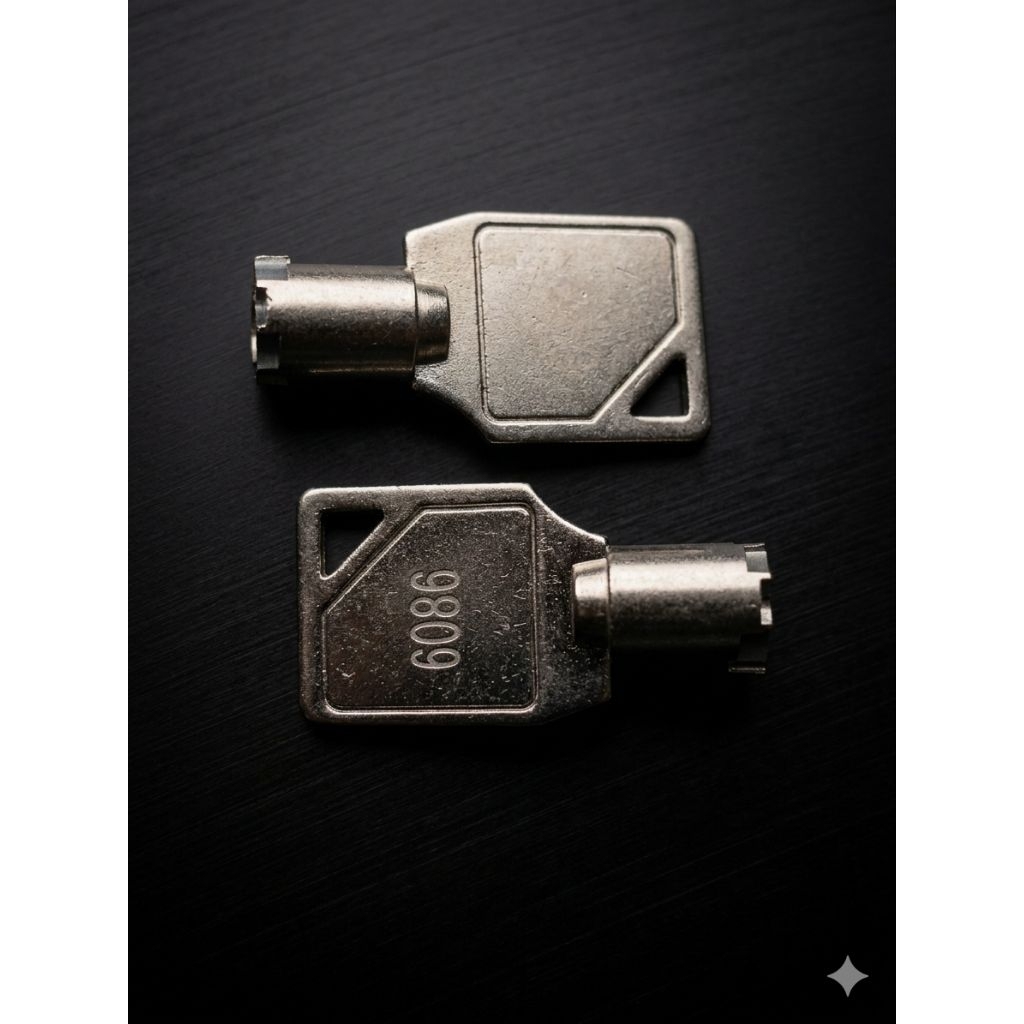 anak kunci 6086 //stenlis,untuk mesin capit