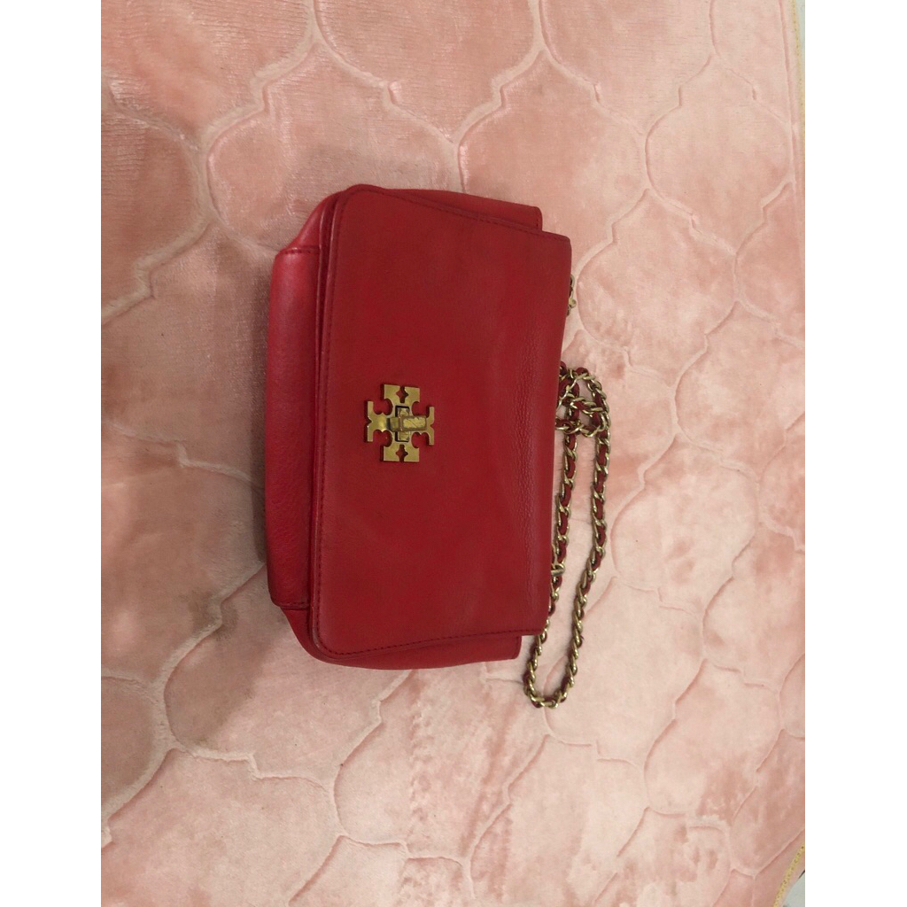 Preloved Tas TORY BURCH Red Authentic