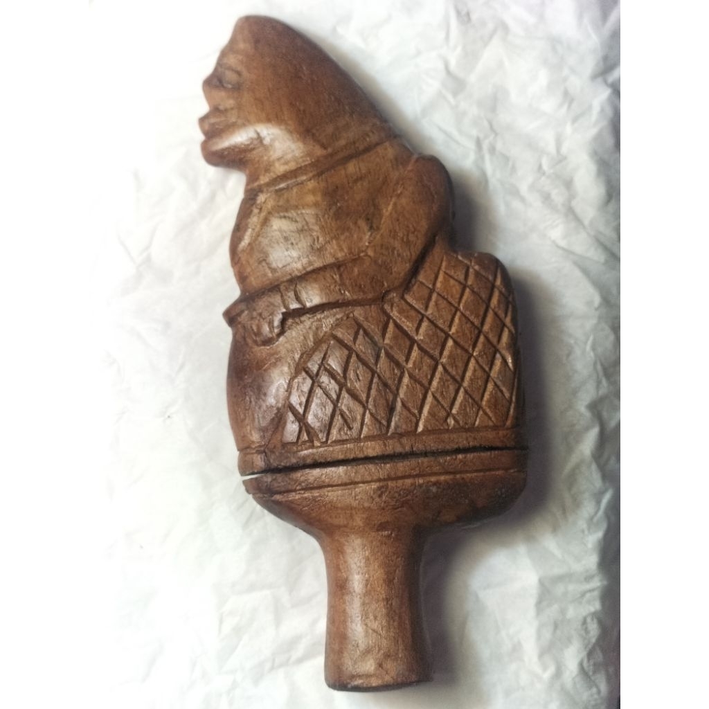 ​Koleksi Seni Tradisional Semar Kuncung - Set Lengkap Handle & Warangka Ukir