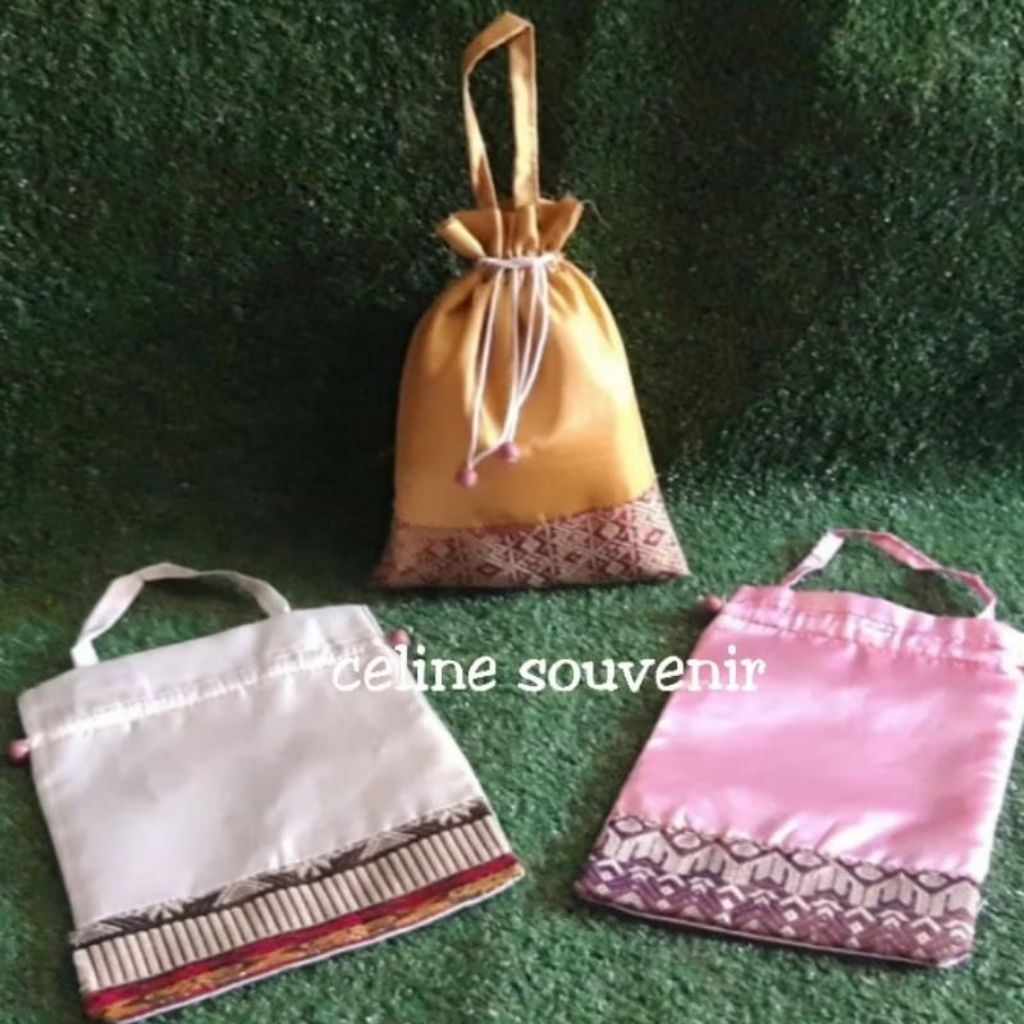 (10pcsrandom)tassongket/tas buku yasin/
