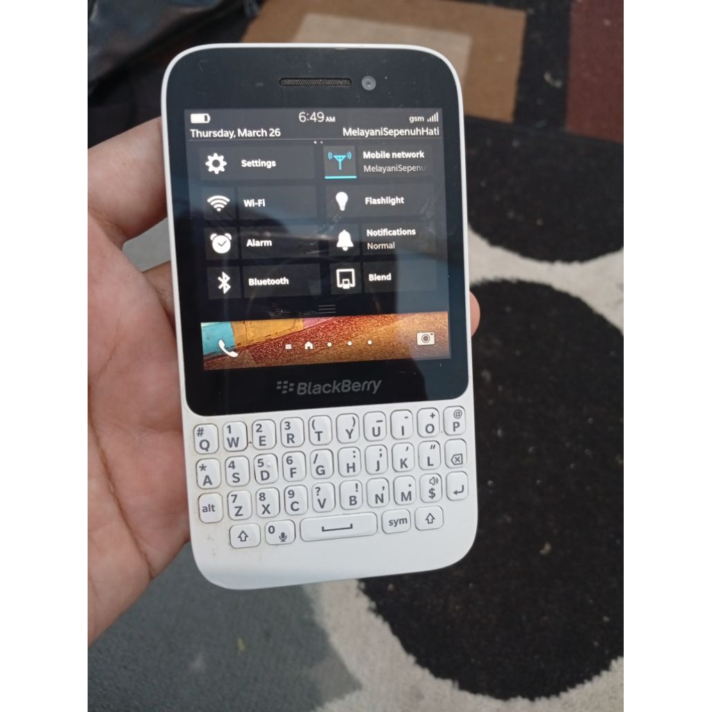 BLACKBERRY Q5 SECOND ORIGINAL UNIT ONLY (BACA DESKRIPSI)