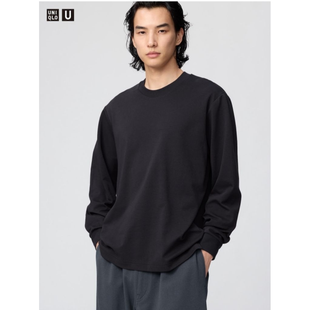 LINK CHECK OUT ZUMALA ID LONGSLEEVE UNIQLO AIRISM BLACK