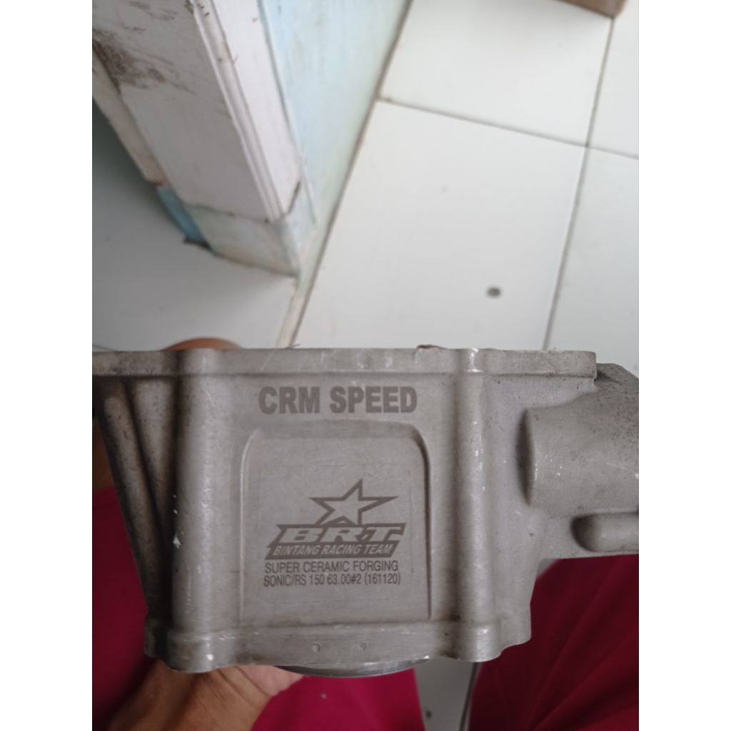 blok BRT cbr 150 r , sonic , supra gtr ukuran 63 , ceramic piston forged