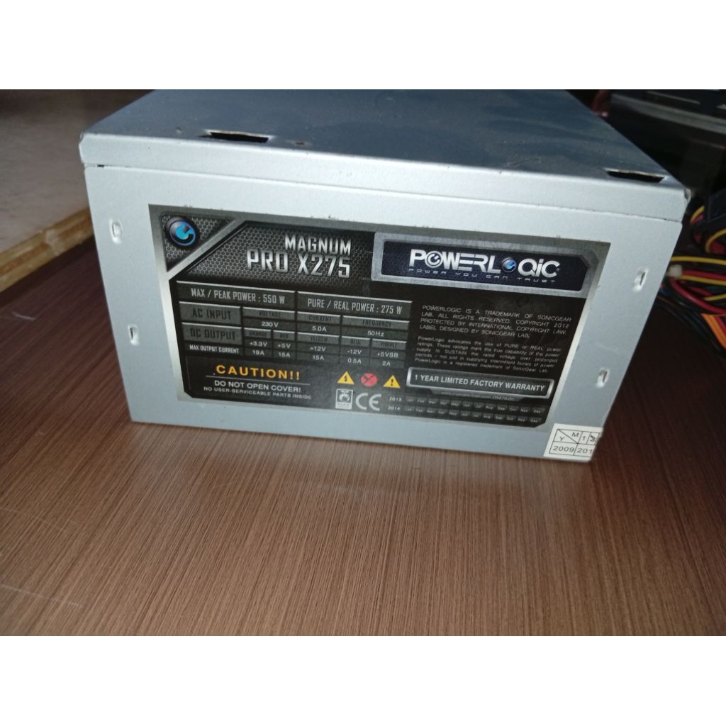 PSU Magnum Pro X275 normal copotan pc