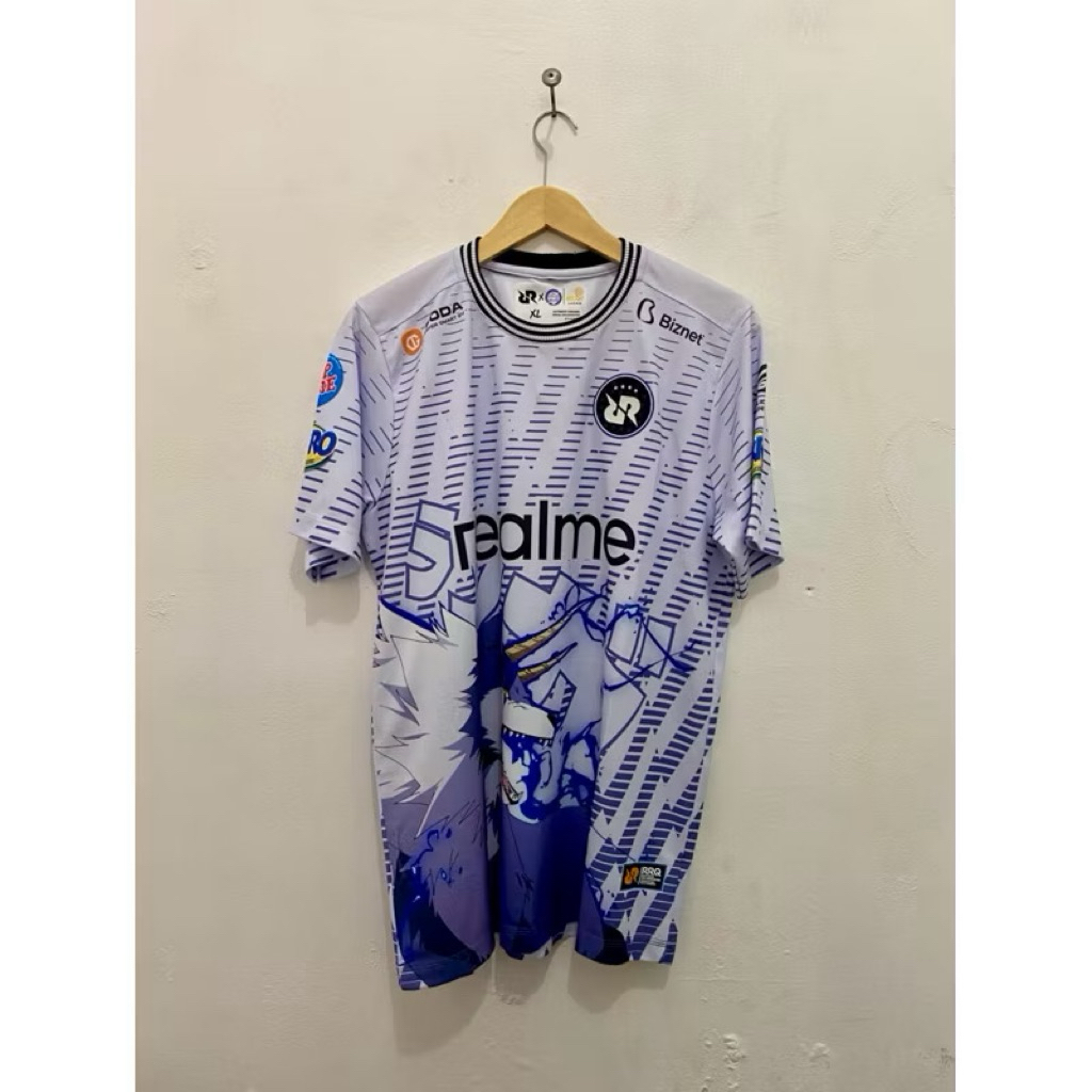 Jersey Team RRQ MPL Season 15 Away - RRQ x Slime Nickname “Sutsujin”