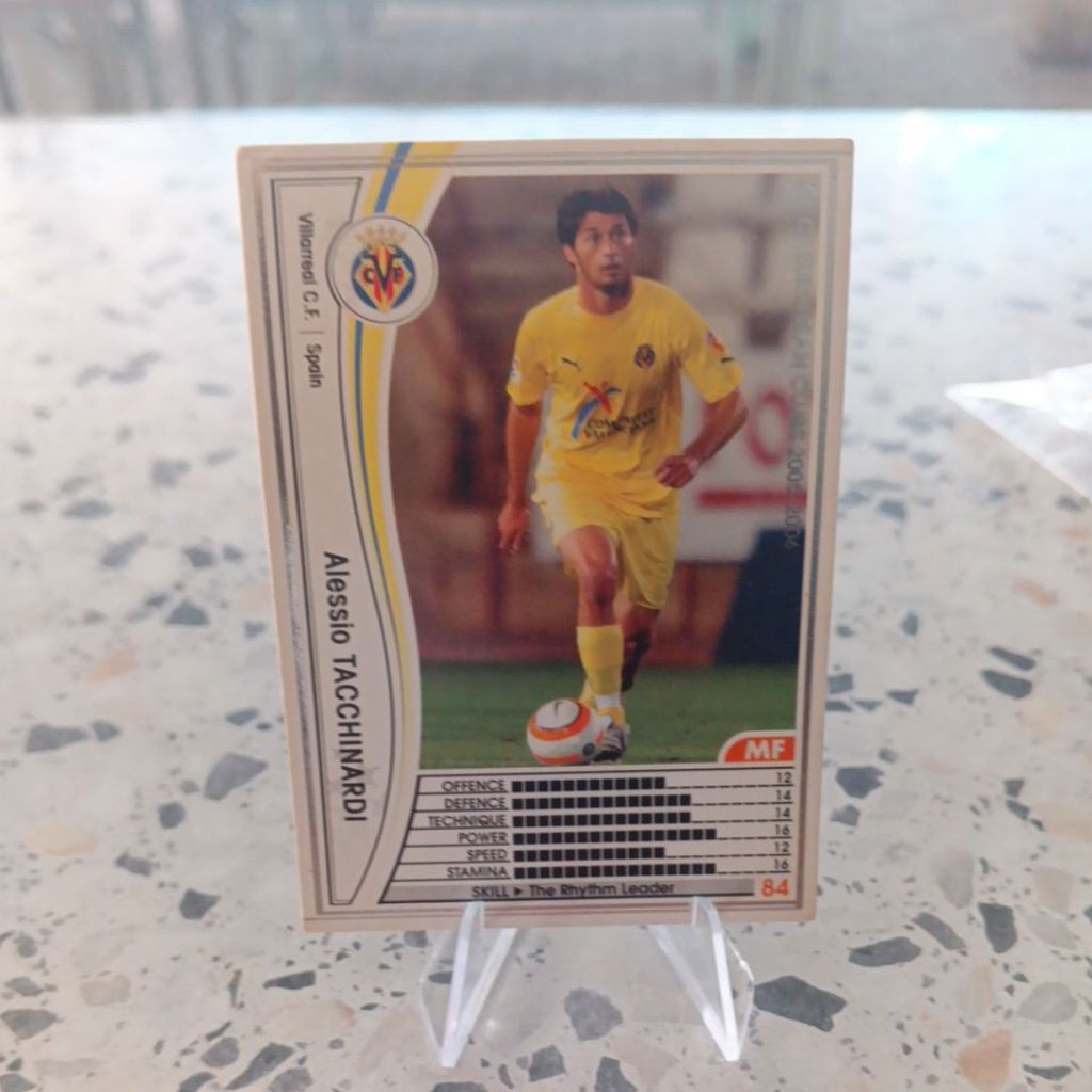 kartu bola panini wccf 2005/2006 Villarreal