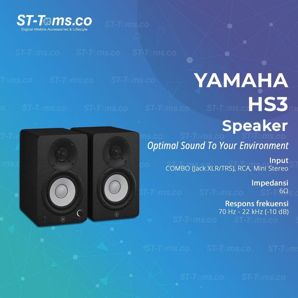 Yamaha HS3 HS 3 Studio Monitor Professional Speaker Monitoring