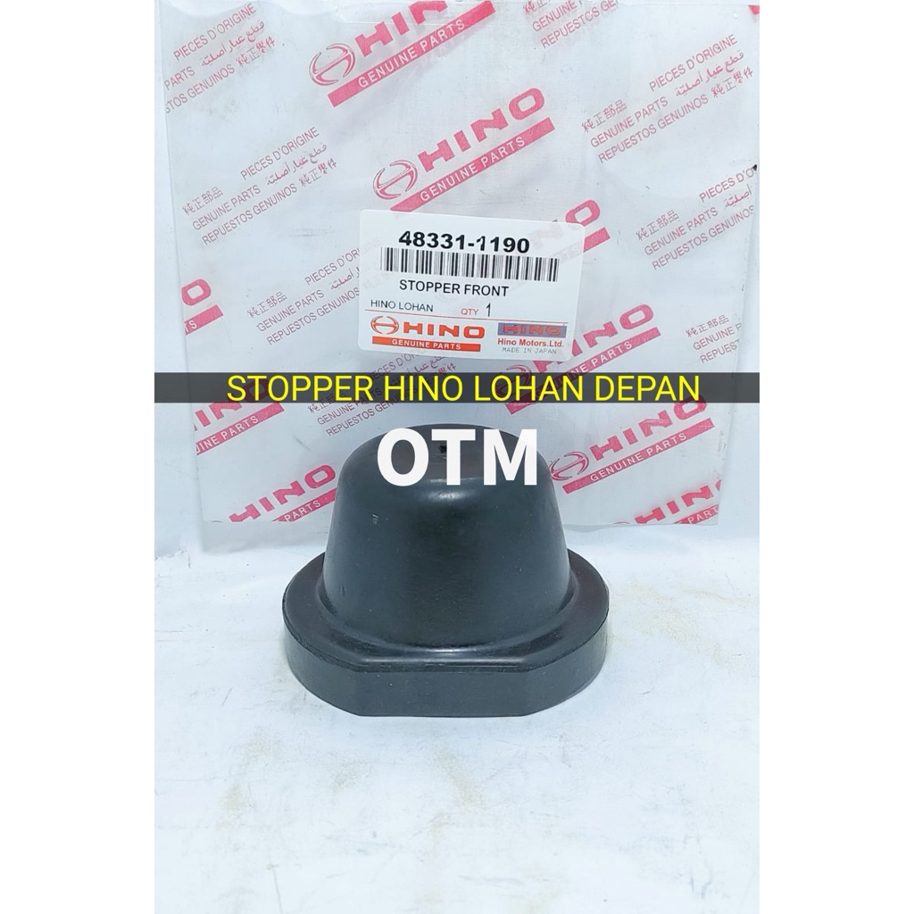 STOPPER DEPAN HINO LOHAN/KARET STOPPER HINO LOHAN DEPAN