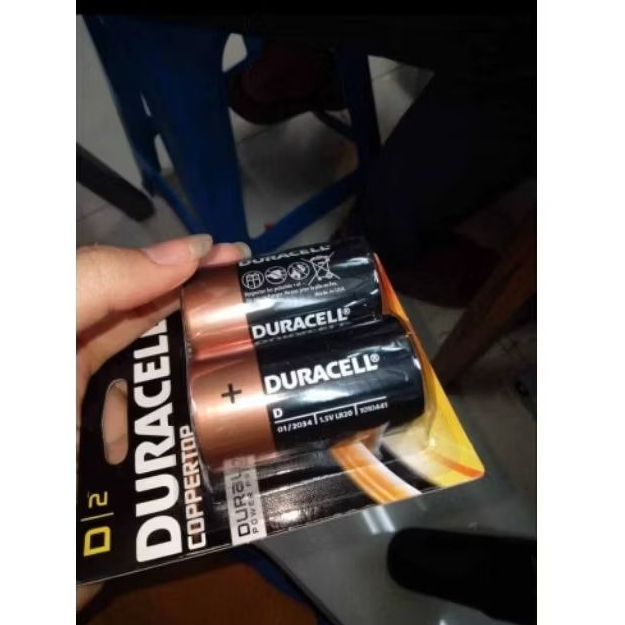 Baterai Duracell size D Bp2