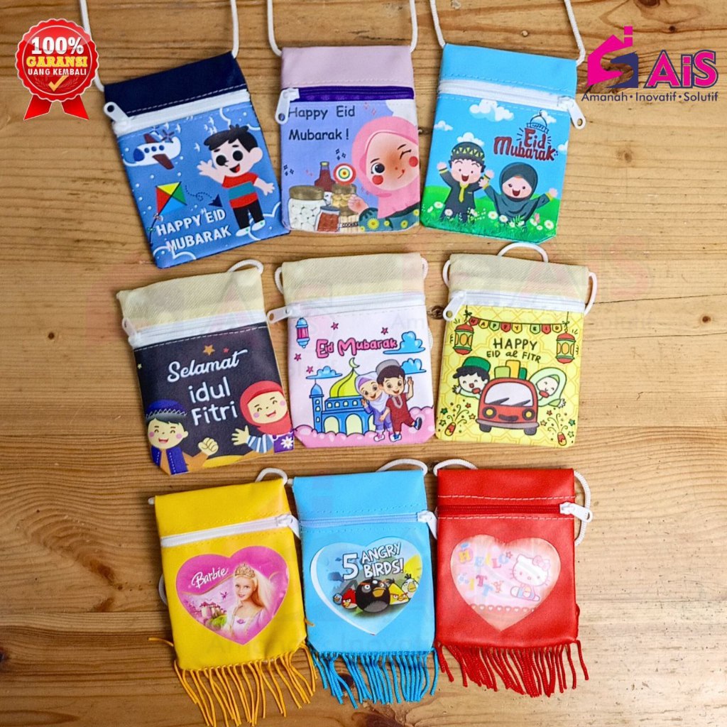 TAS SELEMPANG ANAK TAS ANGPAO ANAK TAS SELEMPANG ANGPAU DOMPET LEBARAN SLING BAG ANAK