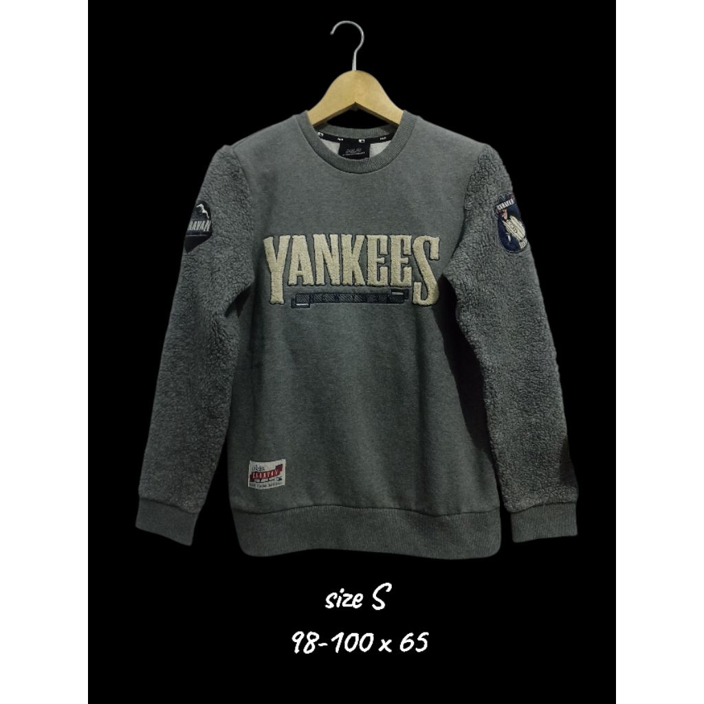 crewneck sweatshirt mlb yankees abu sz S