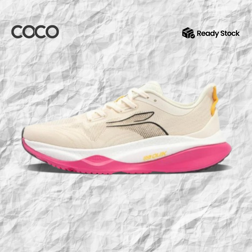 Sepatu Running 361 Degrees Blazing Flame 4 Ready Stoc