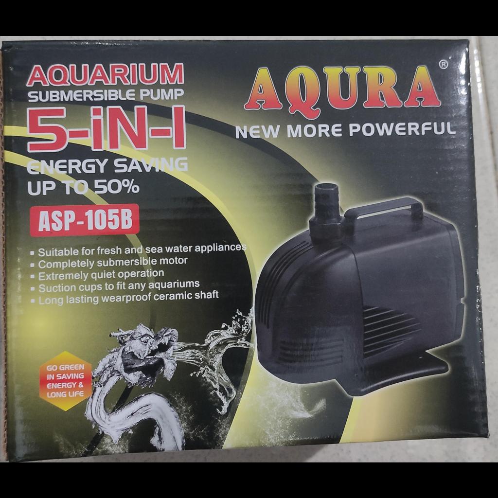 Pompa Aquarium | Pompa Kolam Aqura ASP-105B