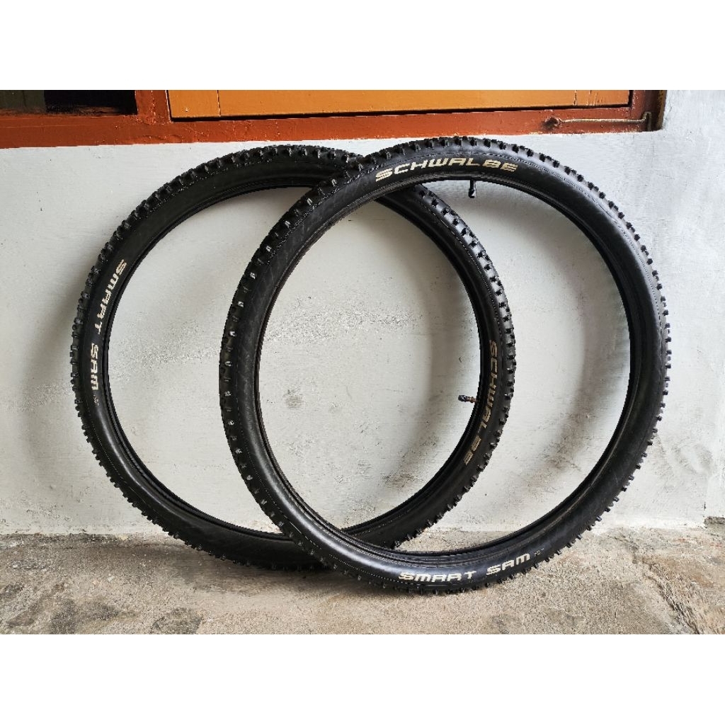 Ban schwalbe smart sam 27,5x2.25 semi kevlar sepasang