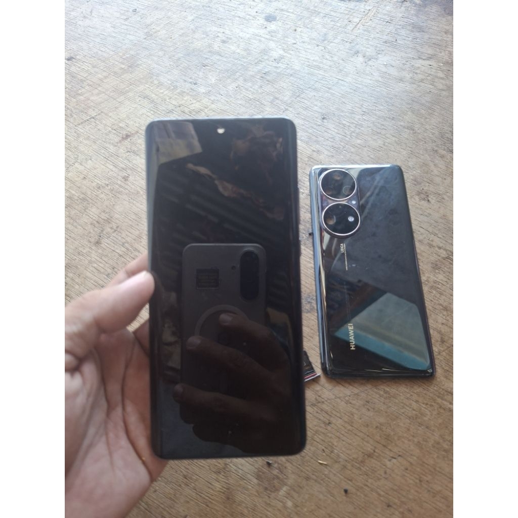 part Huawei p50 pro Lcd+backdor+speker+tsim+bautset