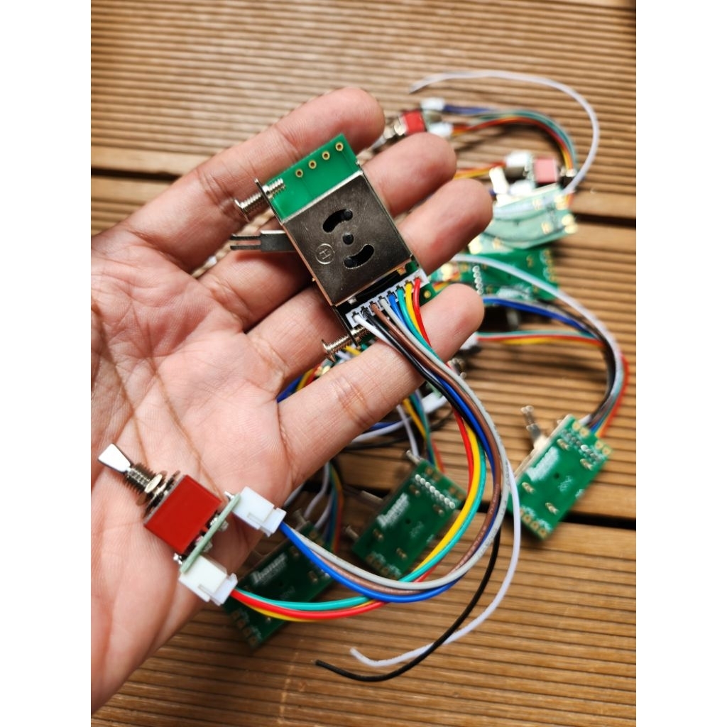Wiring Switch 5 Way Ibanez AZ Untuk Pickup HH