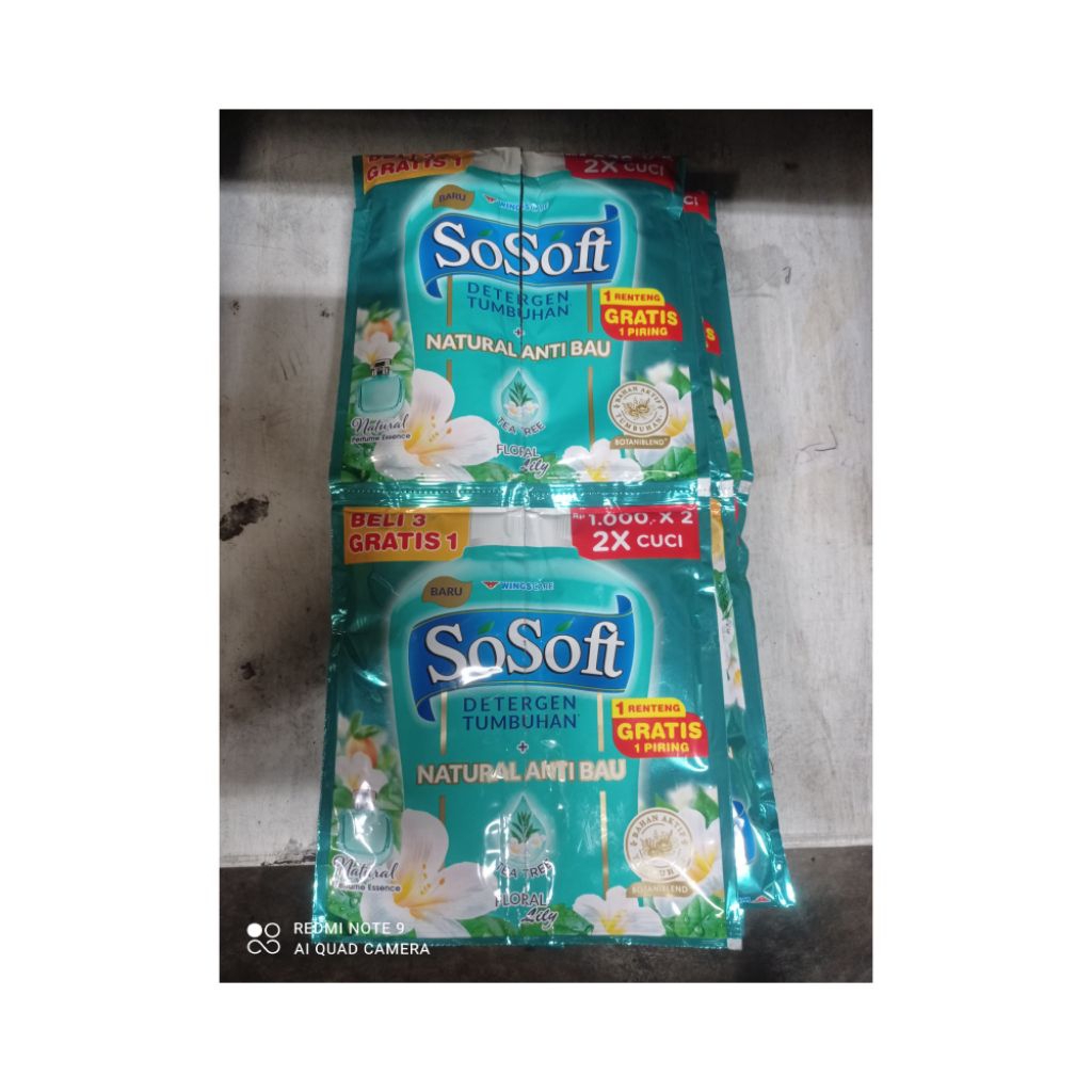 Sosoft sachet 80ml