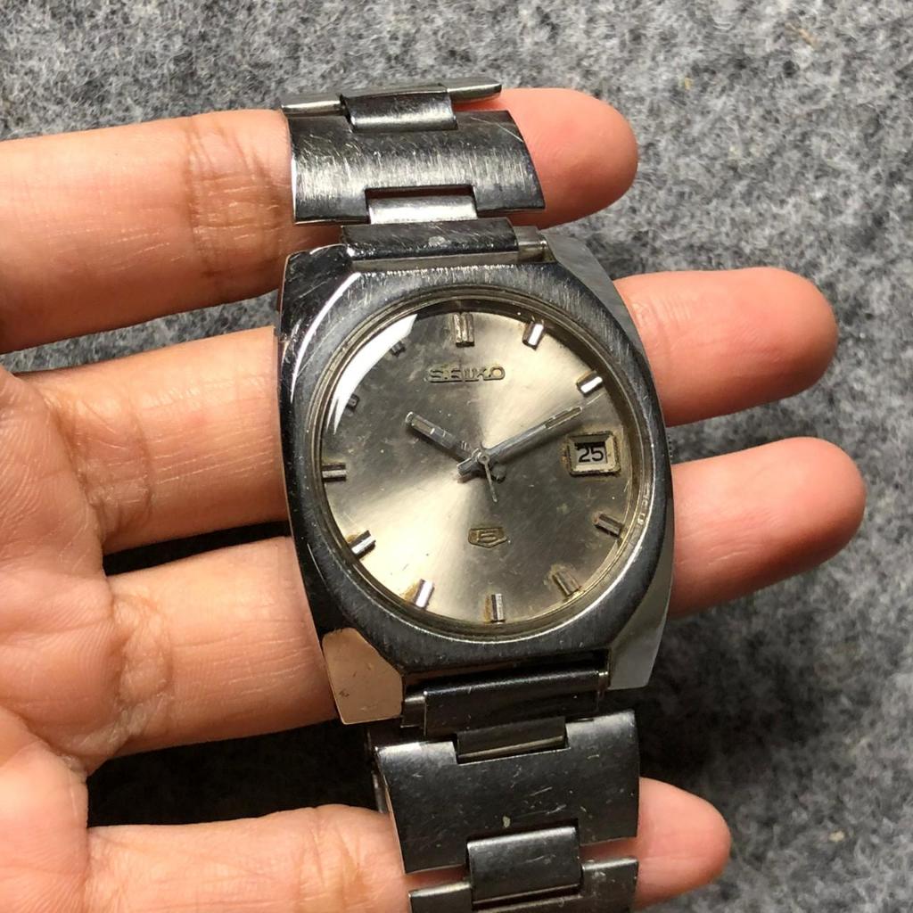 Jam tangan seiko 5 original vintage seri 7005