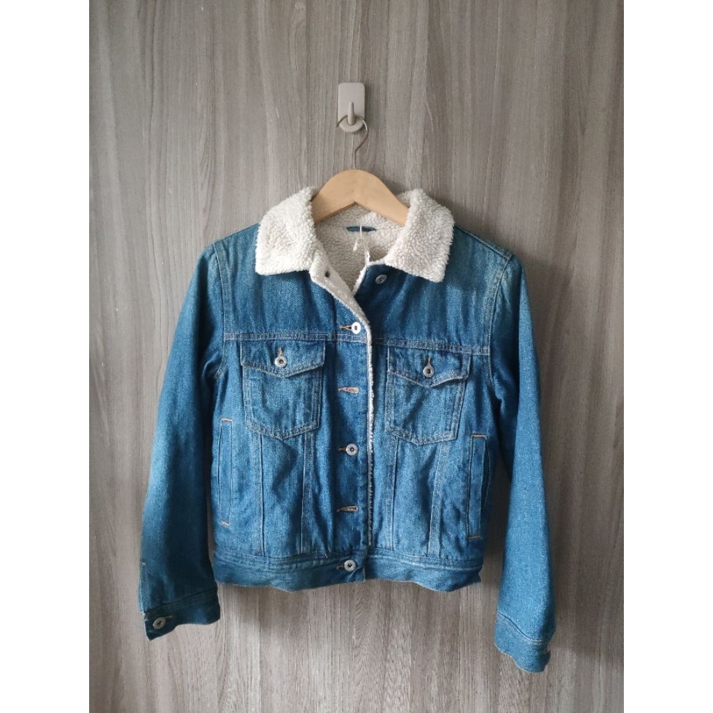 Crop Jacket Jeans Woll GU