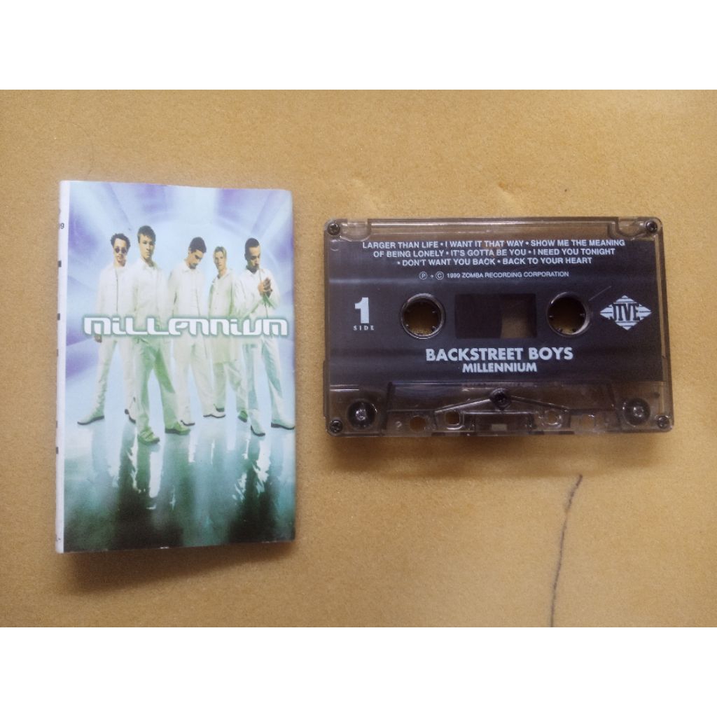 Backstreet Boys album millenium. kaset pita