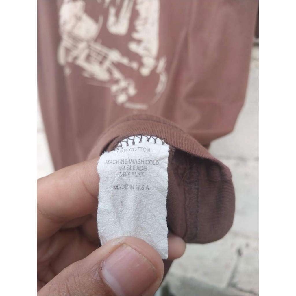 kaos bob marley vintage ©️2005 by zion usa preloved bekas second