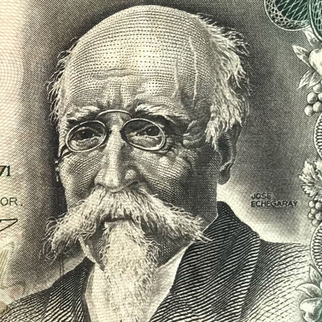 1000 pesetas Spanyol,1971, VF