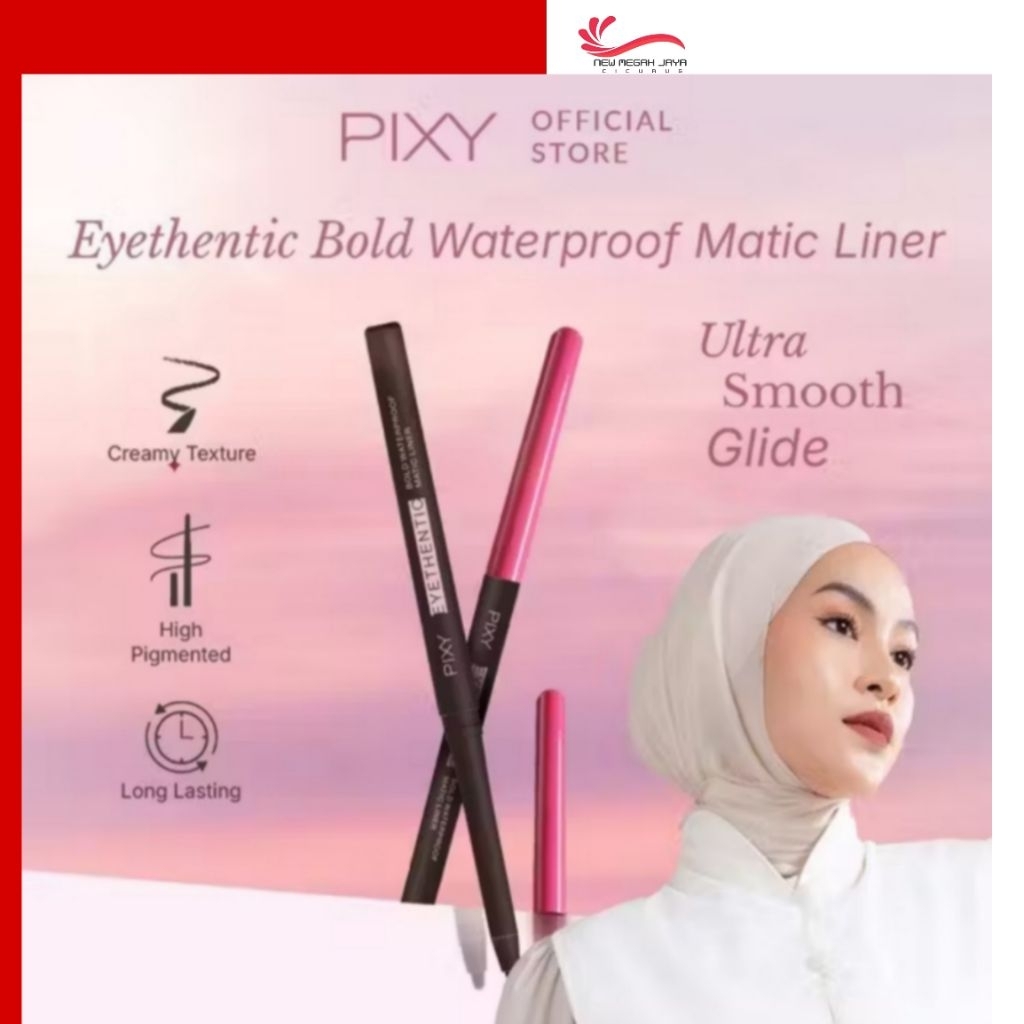Pixy Eyethentic Bold Waterproof Matic Liner - Eyeliner Matic