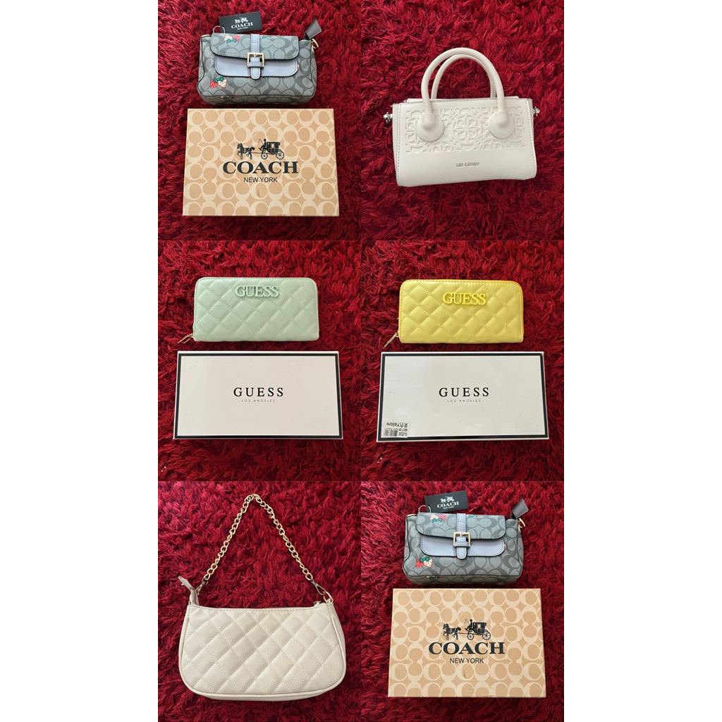 Preloved Tas & Dompet Like New, Tas Les Catino, Tas Calvic Kylie, Tas COC, Dompet Geges