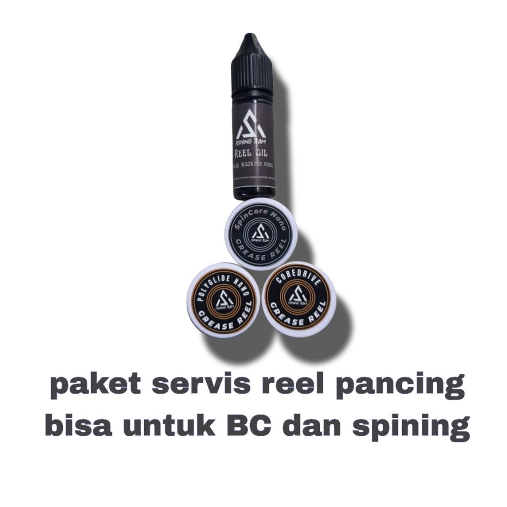 [formula baru] paket grease reel BC as fishing pelumas reel pancing