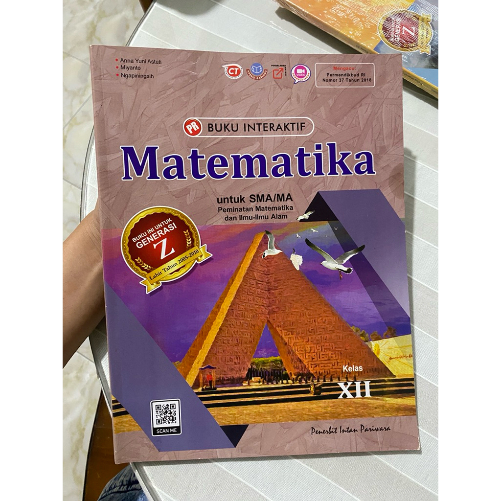 BUKU PR INTERAKTIF SMA/MA MATEMATIKA PEMINATAN KELAS 12 Semester 1 & 2