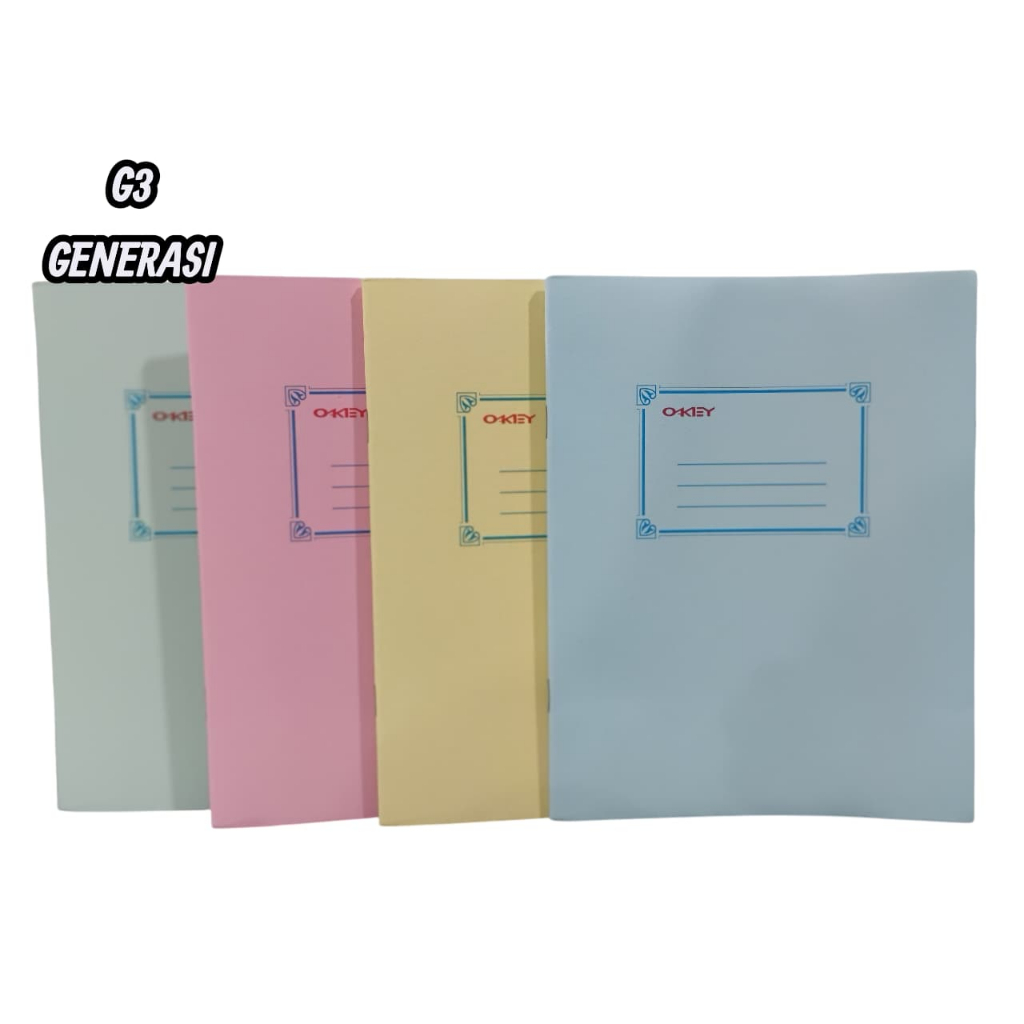 OKEY BUKU TULIS / BUKU TULIS OKEY POLOS 38 LEMBAR