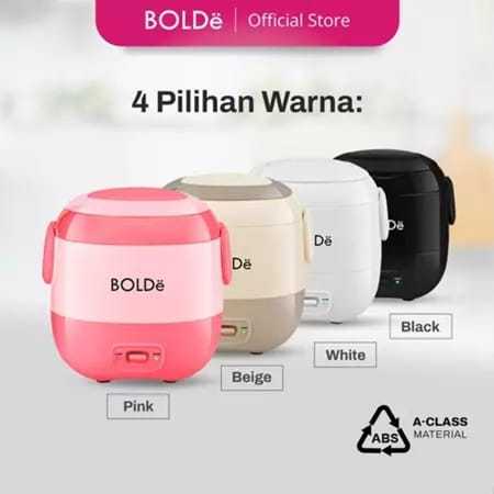 Bolde Super Cook Mini Rice Cooker 0,3L - Rice Cooker Anak Kos