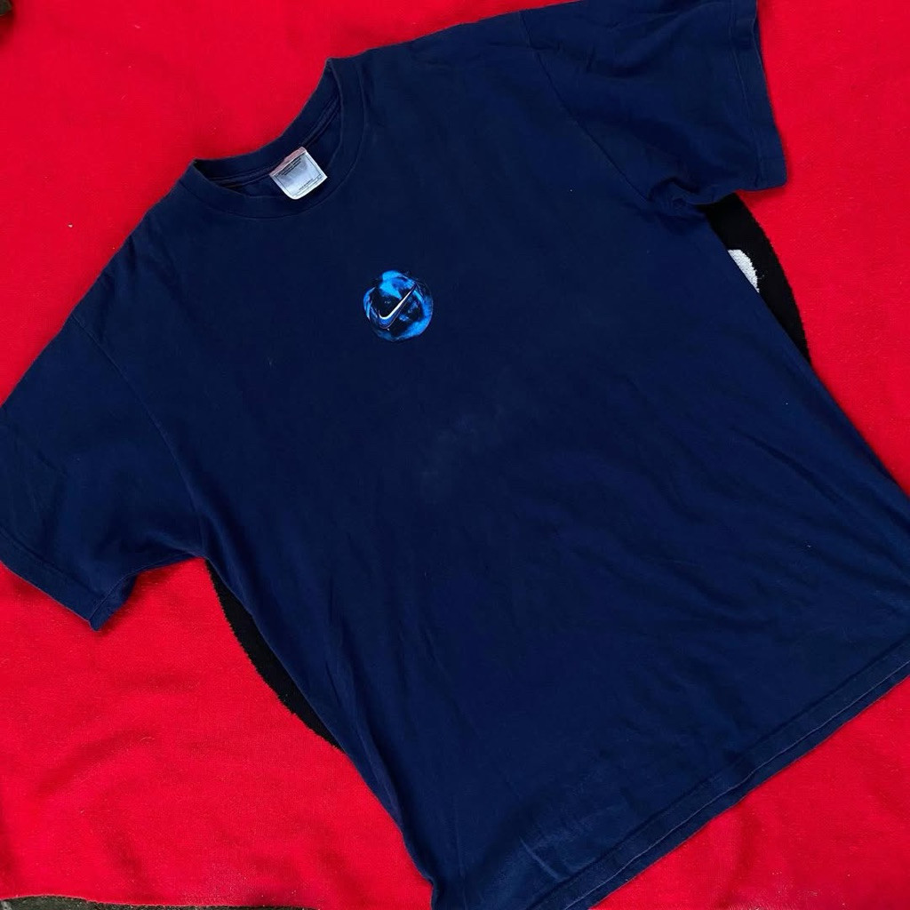 Nike tshirt Navy Logo football