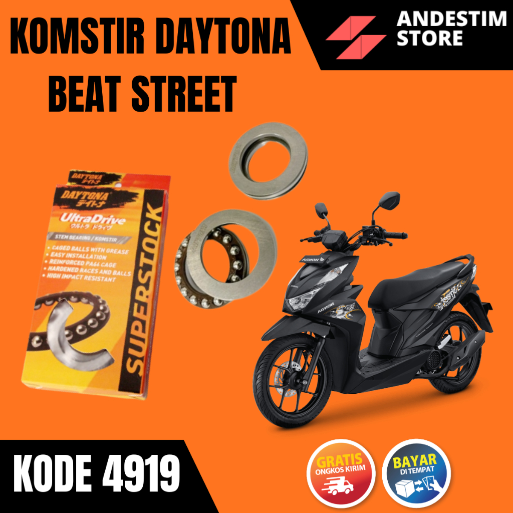 Komstir Daytona Racing Honda Beat street Original 4919
