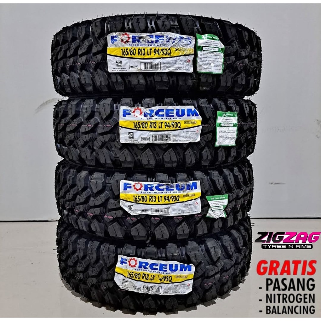 Ban Off road R13 Forceum M/T 165 80 R13 Tubeles