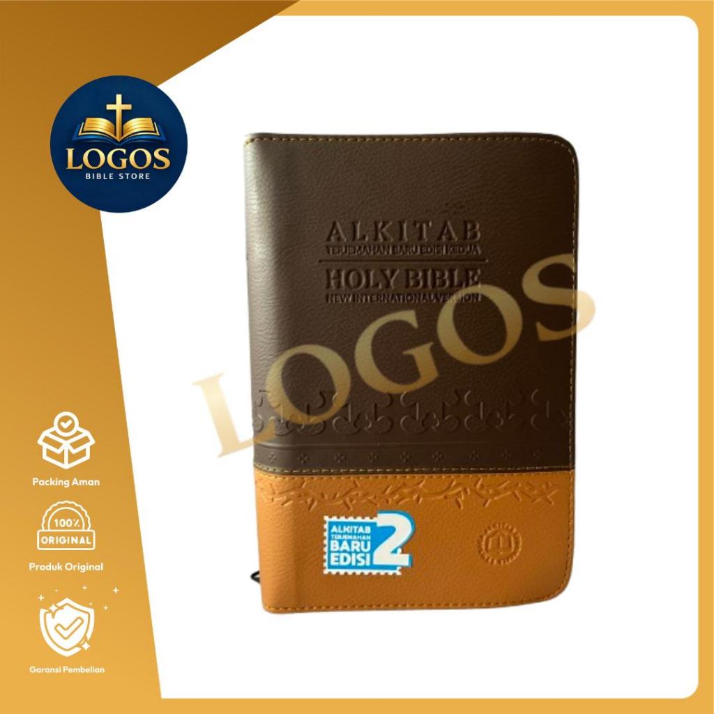 LOGOS BIBLE - Alkitab Holly Bible Sampul Ukuran Besar (Indonesia-Inggris)  - 200.089