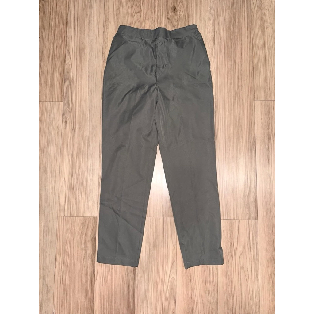 preloved tapered flex pants livehaf warna taupe